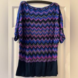 BNWT Cache Lightweight Shimmer Sweater